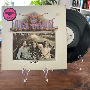 Lazarus A Fool's Paradise Vinyl LP 1973 Bearsville BR 2135 White Label Promo